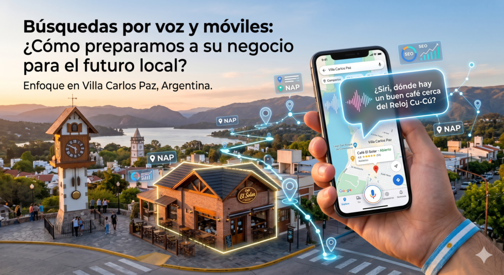 Búsquedas por voz y móviles ¿Cómo preparamos a su negocio para el futuro local