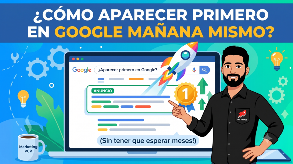 ¿Cómo aparecer primero en Google mañana mismo sin tener que esperar meses