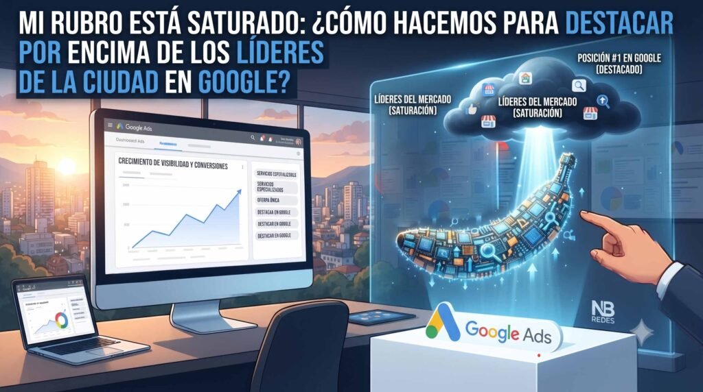 Mi rubro está saturado ¿Cómo hacemos para destacar por encima de los líderes de la ciudad en Google?